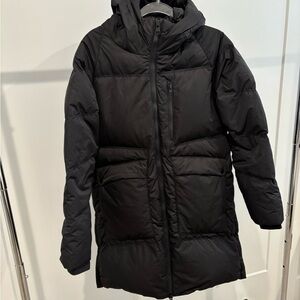 Monsters Women's Black Puffer Jacket SZ S